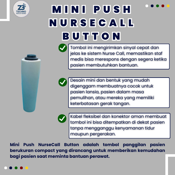 Bed Side Call Button Nurse Call Universal Aklab Commax Handswitch NCB01